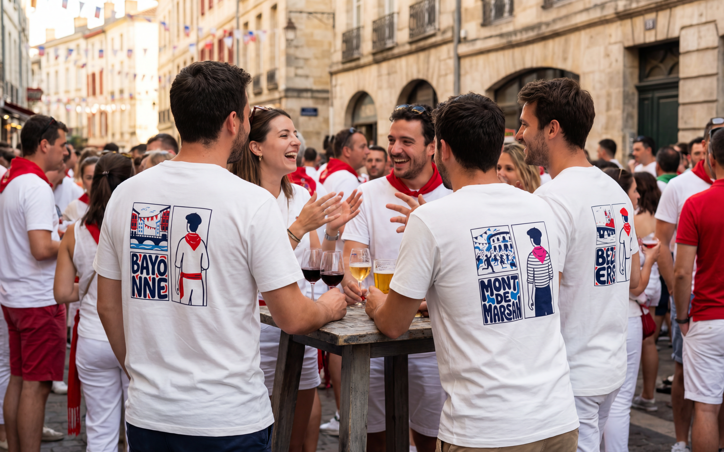 Éditions par Ville : les férias en t-shirt