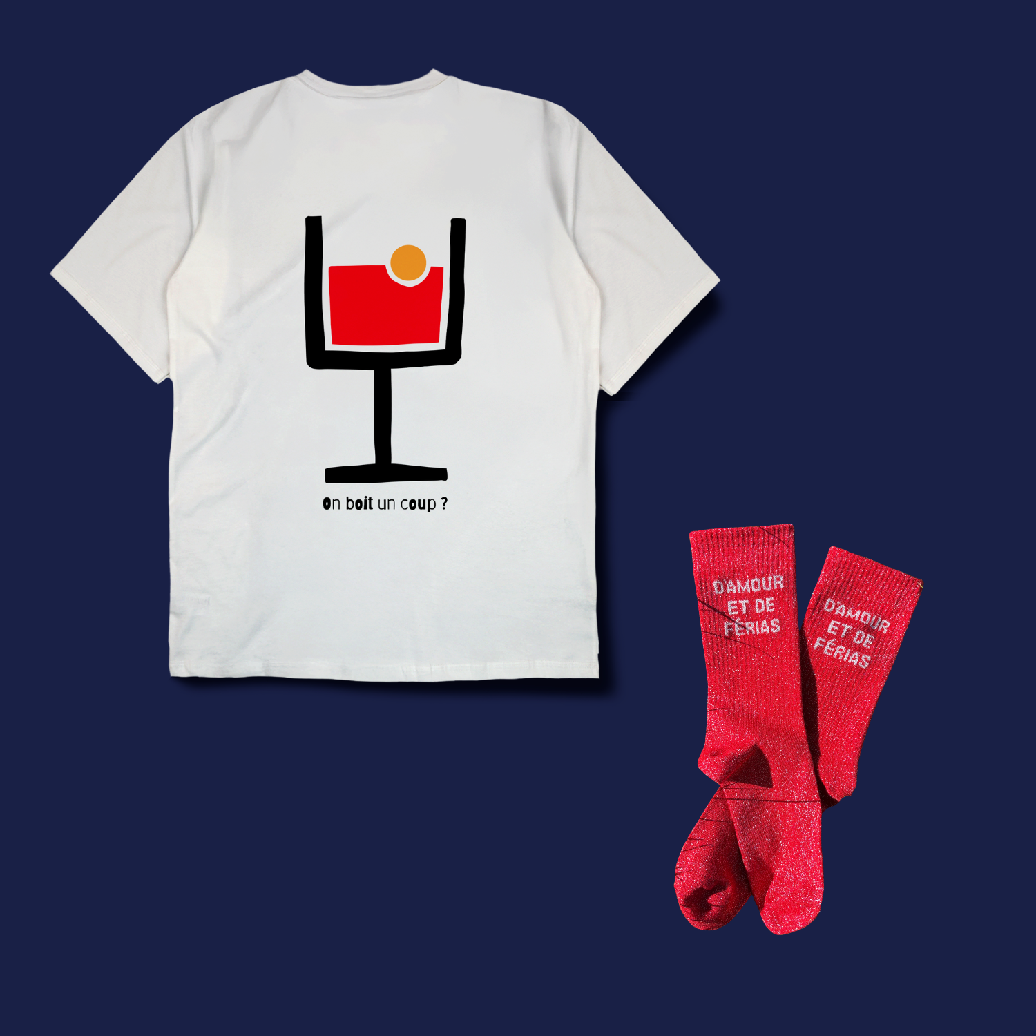 OFFRE LOT : T-shirt + Chaussettes