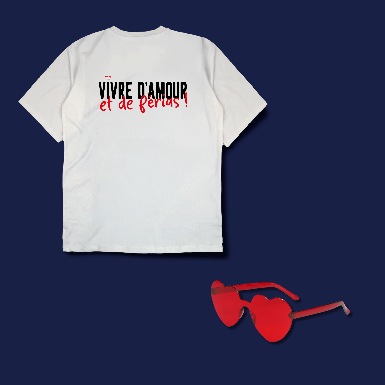 OFFRE LOT : T-shirt + Lunettes de soleil