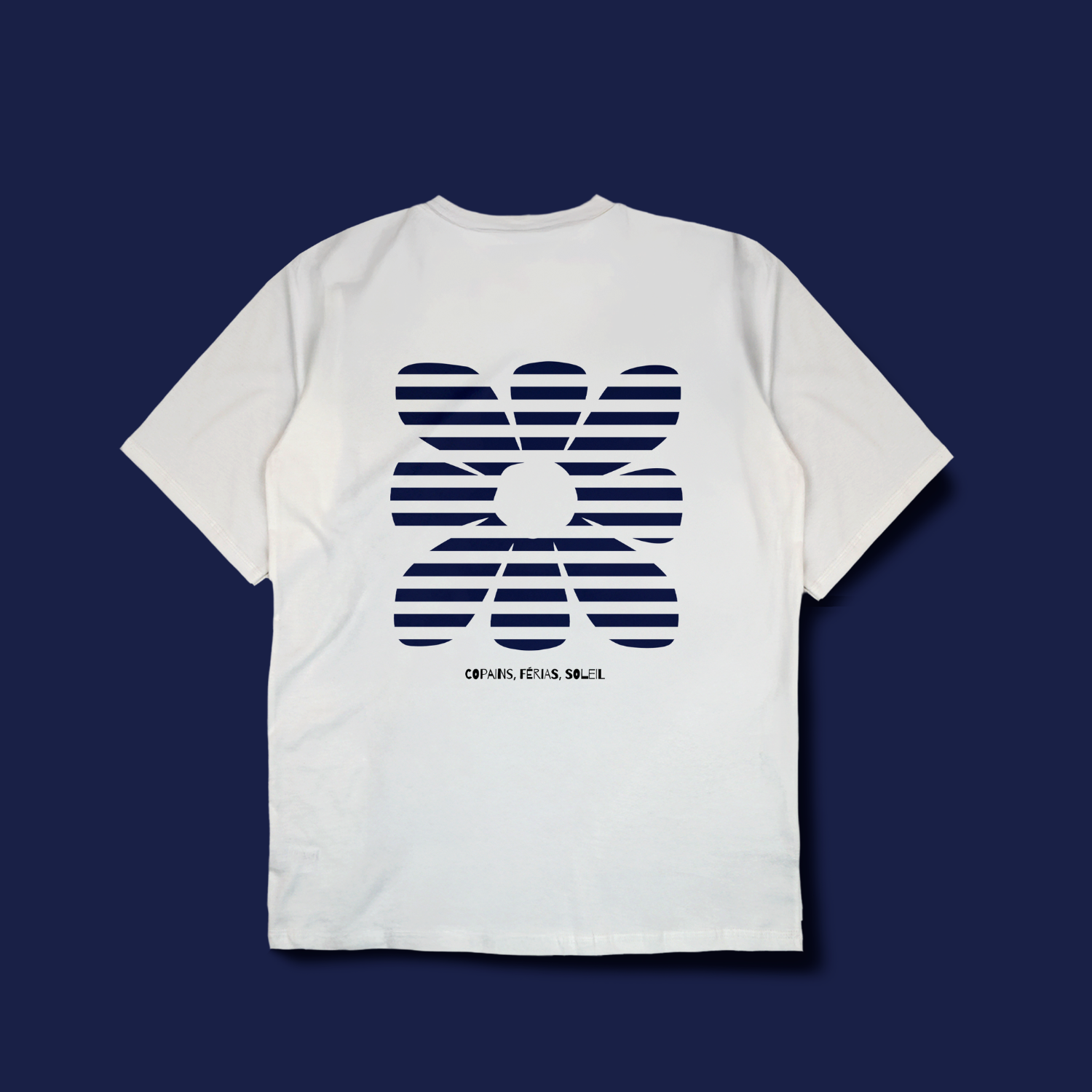 T-shirt Féria Fleur 2026 Bleu · Tenue féria
