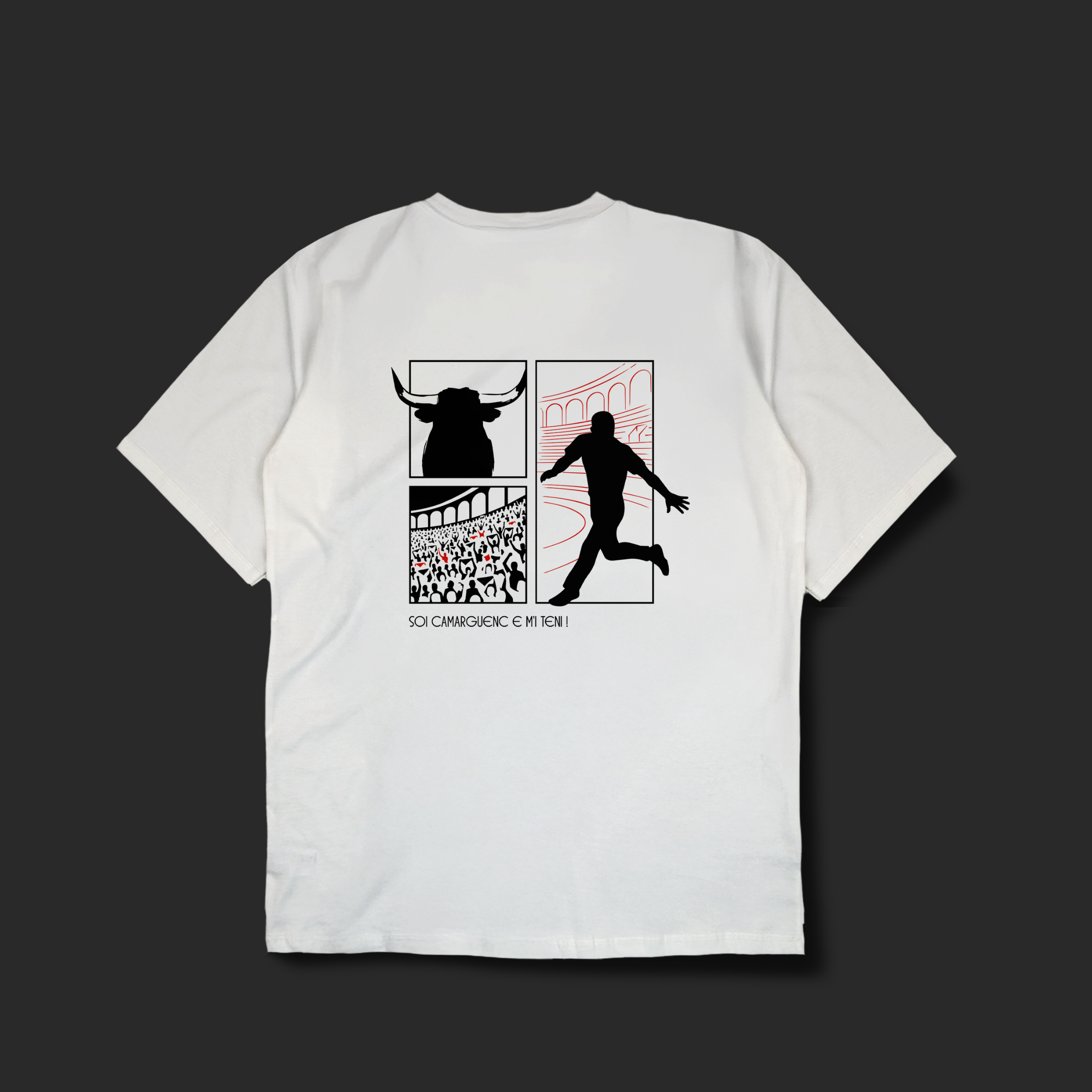 T-shirt Dans l'Arène – Course Camarguaise