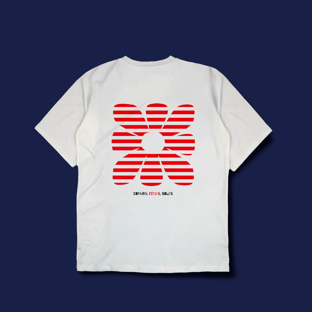 T-shirt Féria Fleur 2026 Rouge · Tenue féria