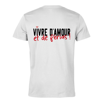 T-shirt "Amour&Férias"