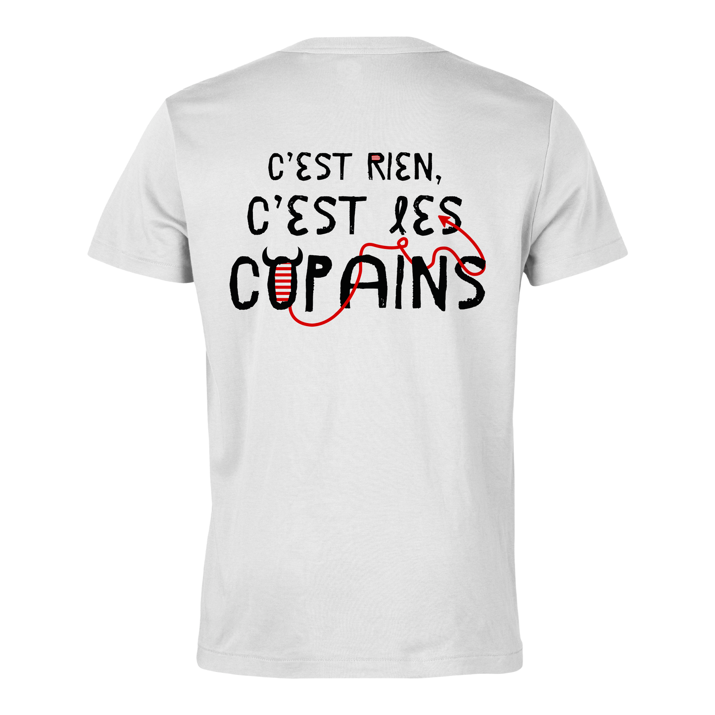 T-shirt "C'est rien, c'est les copains"