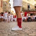 Chaussettes Paillettes Féria Rouges · Accessoire tenue féria